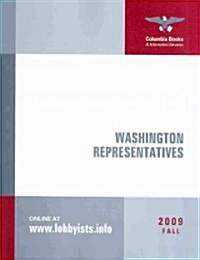 Washington Representatives: Fall 2009 (Paperback)