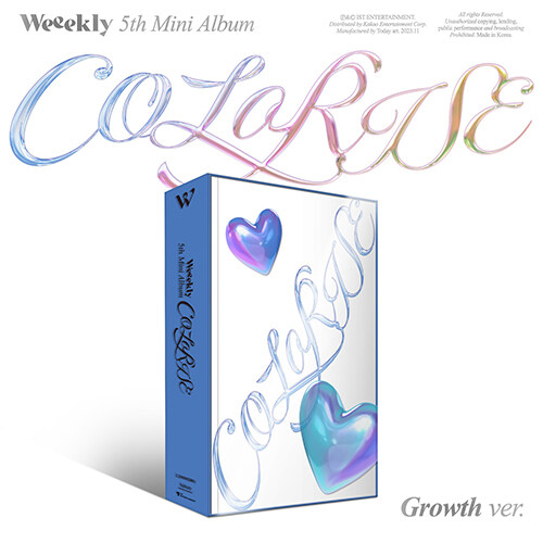 위클리 - 미니 5집 ColoRise (Growth Ver.)