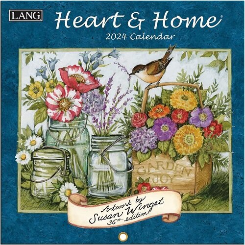 LANG Heart & Home® 2024 Mini Wall Calendar