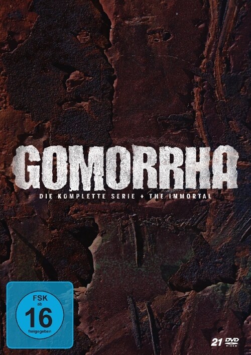 Gomorrha - Die komplette Serie, 21 DVD (Limited Edition) (DVD Video)