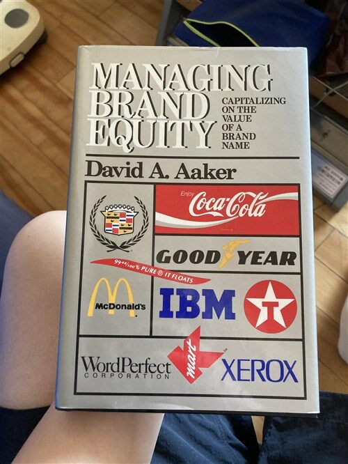 [중고] Managing Brand Equity: Capitalizing on the Value of a Brand Name (Hardcover)