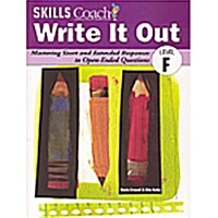 Write It Out F (Book)