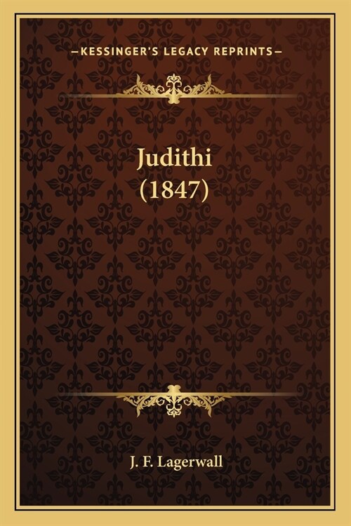 Judithi (1847) (Paperback)