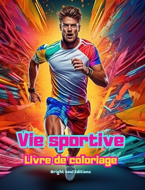 Vie sportive Livre de coloriage pour les amateurs de sport et de plein air Sc?es de sport cr?tives et relaxantes: Des sc?es de sport impressionnant (Hardcover)