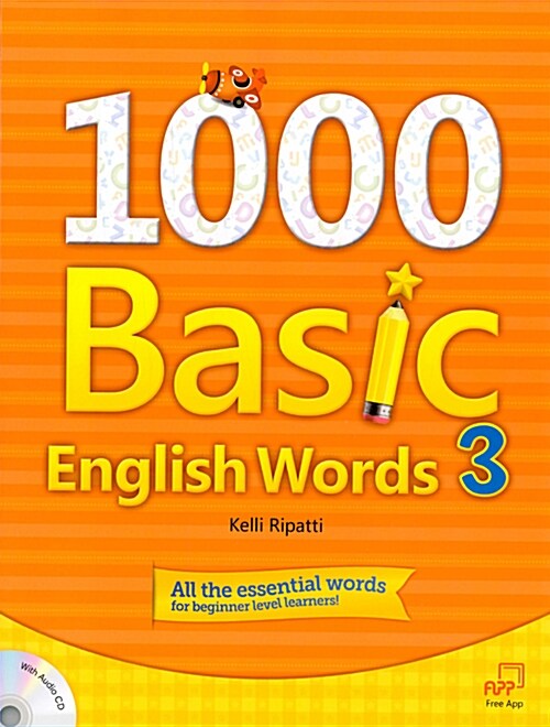 1000 Basic English Words 3 (Paperback + Audio CD)