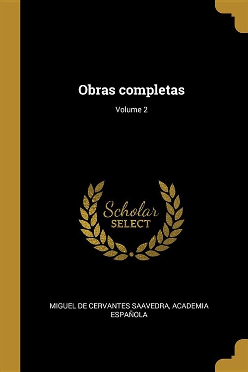 Obras completas; Volume 2 (Paperback)