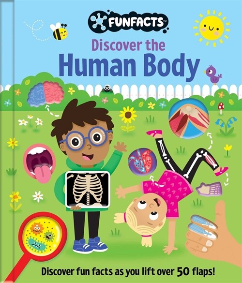 Discover the Human Body: Lift-The-Flap Book: Board Book with Over 50 Flaps to Lift! (Hardcover)