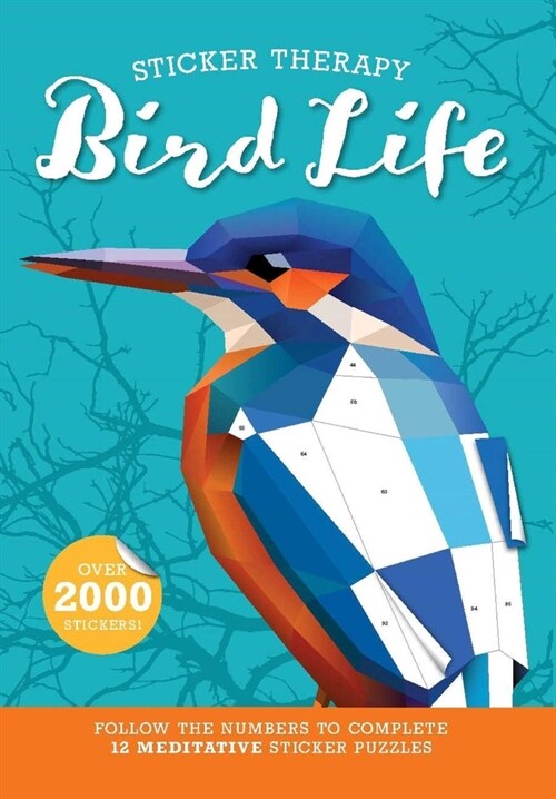 Sticker Therapy: Bird Life: Sticker Activity Book (Paperback)