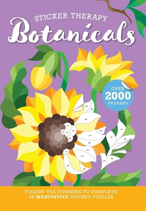 Sticker Therapy: Botanicals: Sticker Activity Book (Paperback)