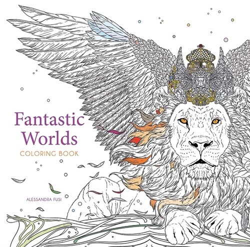 Fantastic Worlds Coloring Book (Paperback)