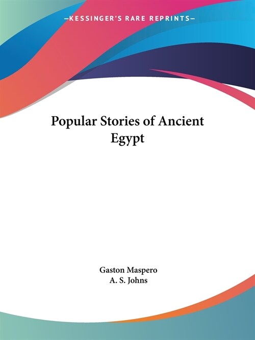 Popular Stories of Ancient Egypt (Paperback)