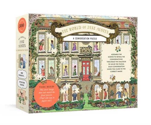 The World of Jane Austen: A Conversation Puzzle: 500-Piece Puzzle: Jigsaw Puzzle for Adults (Board Games)