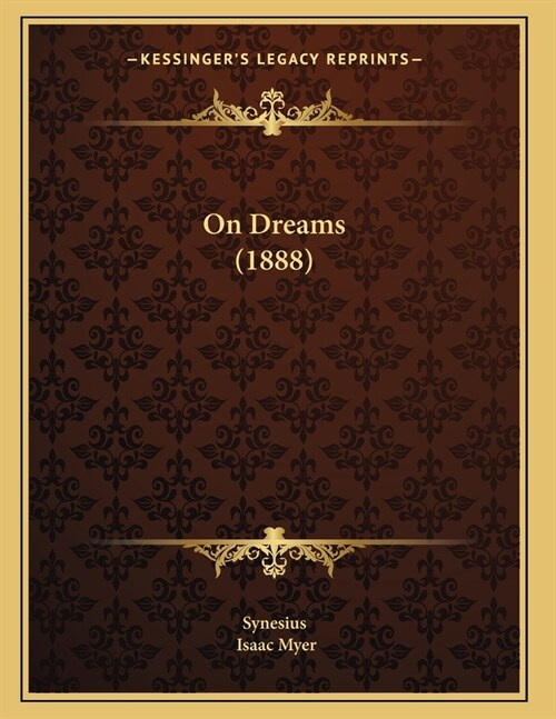 On Dreams (1888) (Paperback)