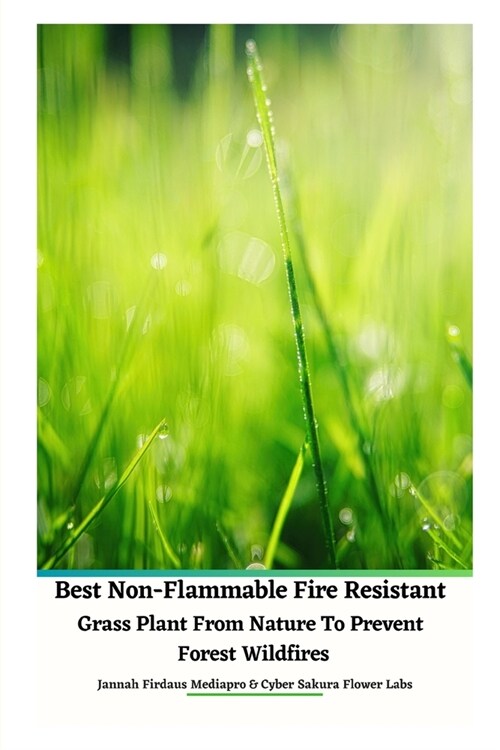 Best Non-Flammable Fire Resistant Grass Plant From Nature to Prevent Forest Wildfires (Paperback)
