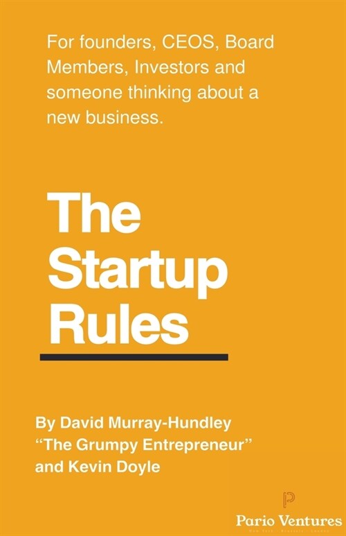 The Startup Rules (Paperback)