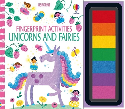 Fingerprint Activities Unicorns and Fairies (Spiral)