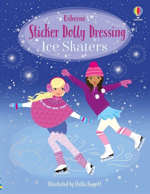 Sticker Dolly Dressing Ice Skaters (Paperback)