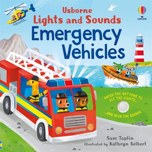 Lights and Sounds Emergency Vehicles (Board Books)