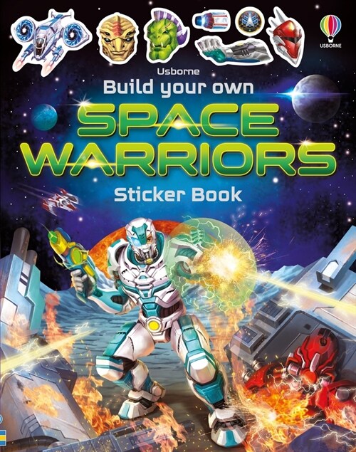 Build Your Own Space Warriors Sticker Book (Paperback)