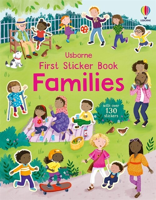 First Sticker Book Families (Paperback)