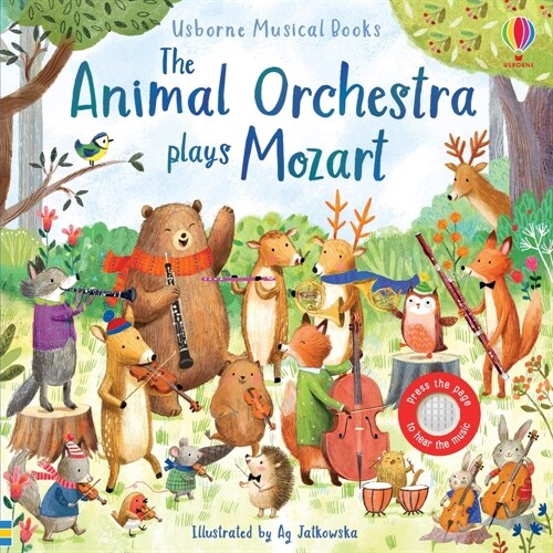 Animal Orchestra Plays Mozart (Board Books)