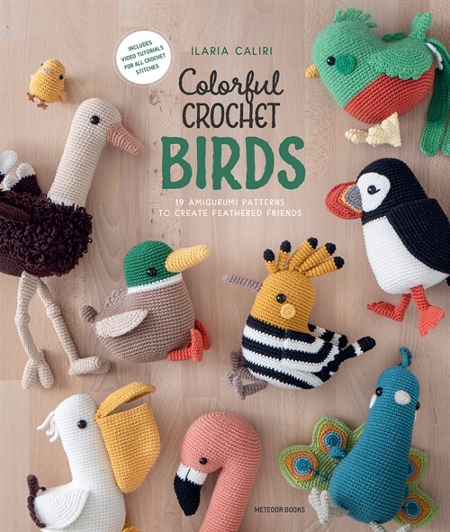 Colorful Crochet Birds: 19 Amigurumi Patterns to Create Feathered Friends (Paperback)