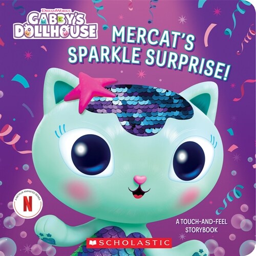 Mercats Sparkle Surprise!: A Touch-And-Feel Storybook (Gabbys Dollhouse) (Paperback)