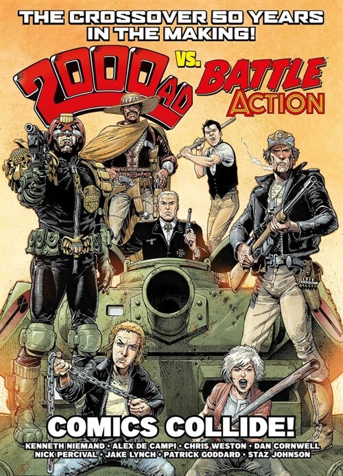 2000 Ad Vs Battle Action: Comics Collide! (Paperback)