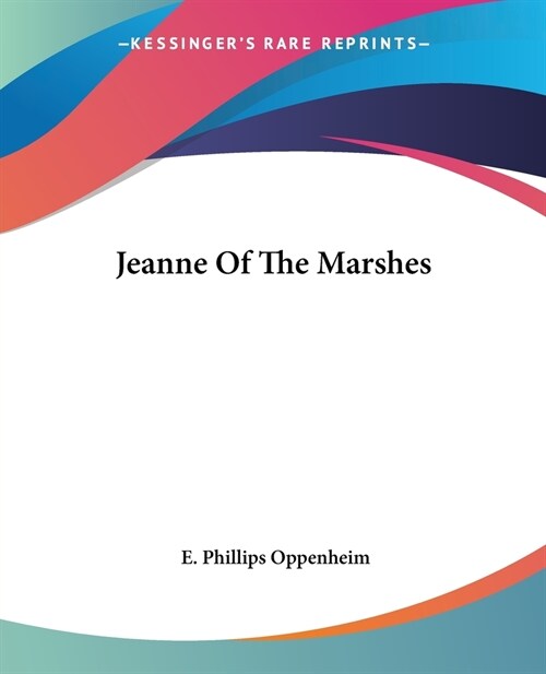 Jeanne Of The Marshes (Paperback)