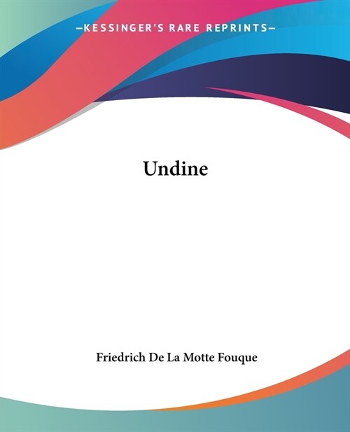 Undine (Paperback)