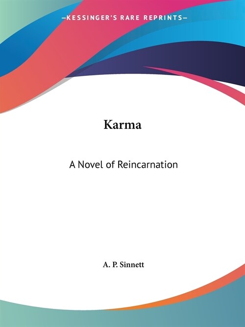 Karma: A Novel of Reincarnation (Paperback)