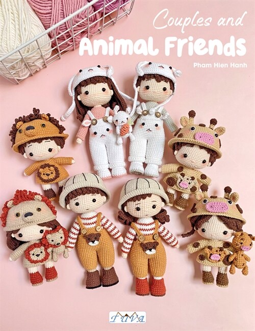 Couples and Animal Friends: 14 Amigurumi Dolls in Couples and Animal Friends (Paperback)