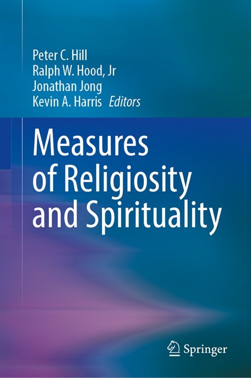 Measures of Religiosity and Spirituality (Hardcover, 2024)