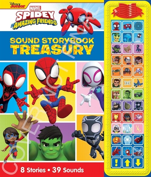 Disney Junior Marvel Spidey and His Amazing Friends: Sound Storybook Treasury (Hardcover)