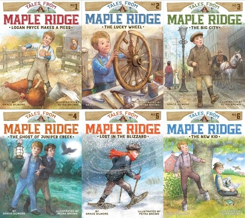 Tales from Maple Ridge Collected Set: Logan Pryce Makes a Mess; The Lucky Wheel; The Big City; The Ghost of Juniper Creek; Lost in the Blizzard; The N (Paperback, Collected Set)