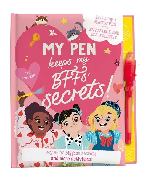 My Pen Keeps My Bffs Secrets [With Pens/Pencils] (Hardcover)