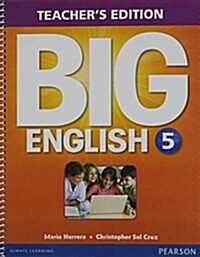 [중고] Big English 5 Teacher‘s Edition (Package)