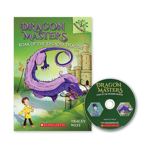 [중고] Dragon Masters #8 : Roar of the Thunder Dragon (with CD & Storyplus QR) New (Paperback + CD + StoryPlus QR)