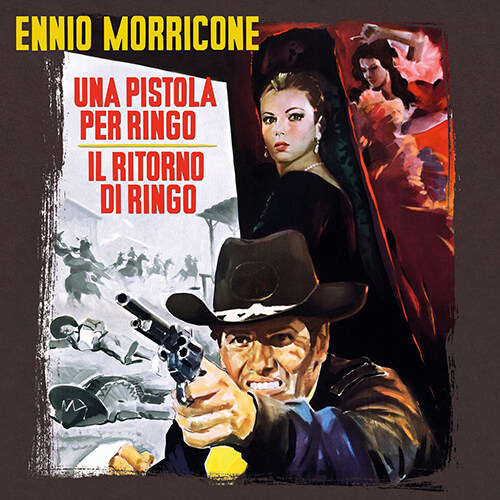 [수입] Ennio Morricone - Una pistola per Ringo/Il ritorno di Ringo (ltd.ed. crystal LP)