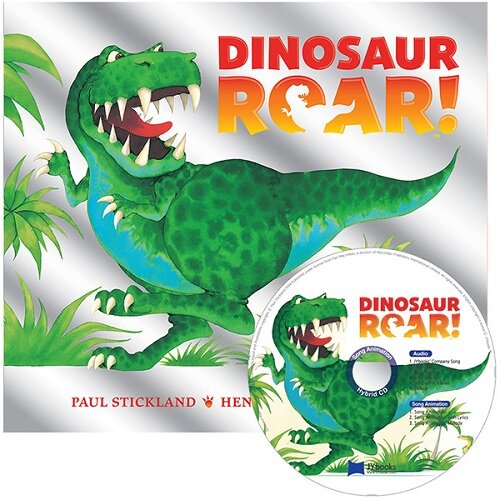 노부영 송 애니메이션 Dinosaur Roar! (Paperback + Hybrid CD)