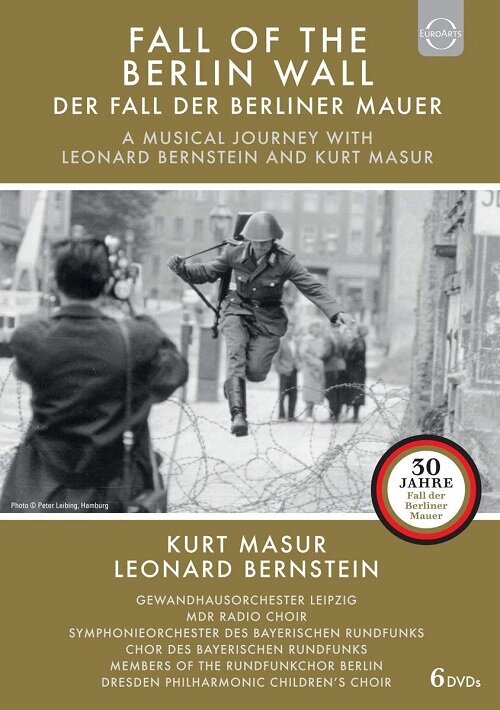[수입] Fall of the Berlin Wall - A musical journey with Kurt Masur and Leonard Bernstein [6DVD]