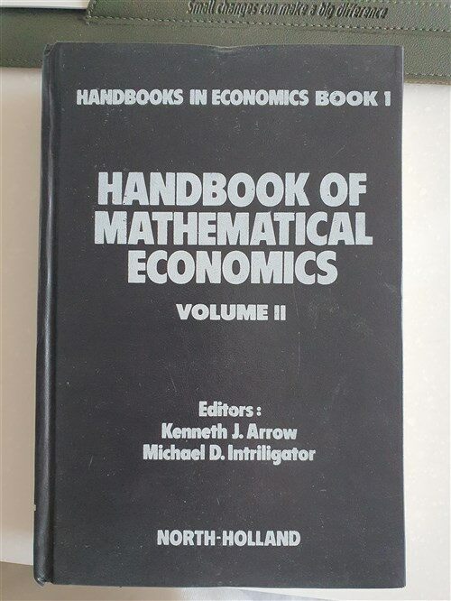 [중고] Handbook of Mathematical Economics: Volume 2 (Hardcover)