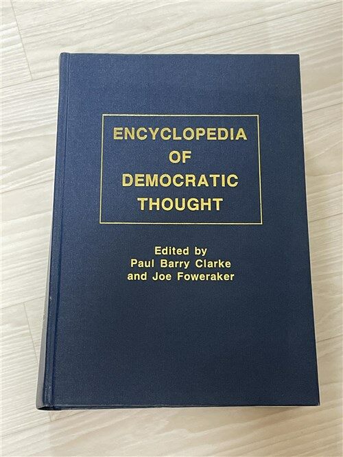 [중고] Encyclopedia of Democratic Thought (Hardcover)