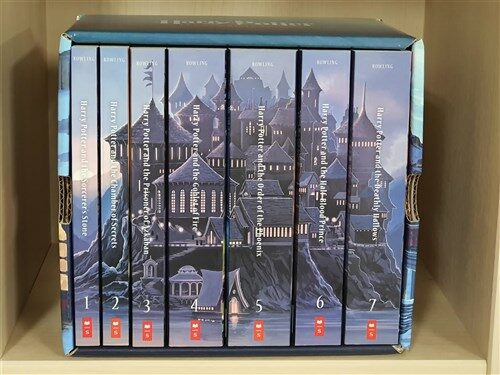 [중고] Harry Potter #1-7 Box Set (Paperback 7권, Special Edition, 미국판)