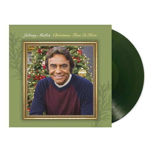 [수입] Johnny Mathis - Christmas Time Is Here (Limited Christmas Tree Green LP Edition)