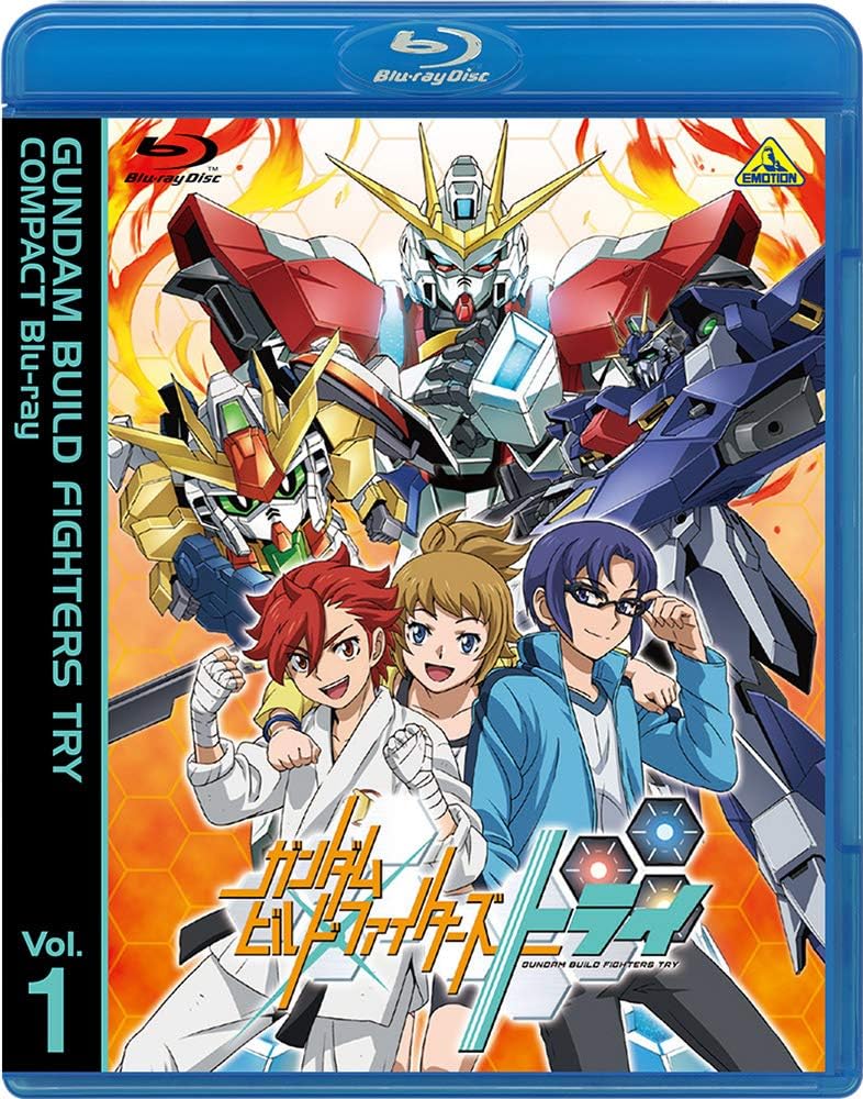 ガンダムビルドファイタ-ズトライ COMPACT Blu-ray Vol.1