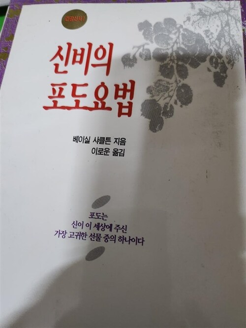 [중고] 신비의 포도요법 