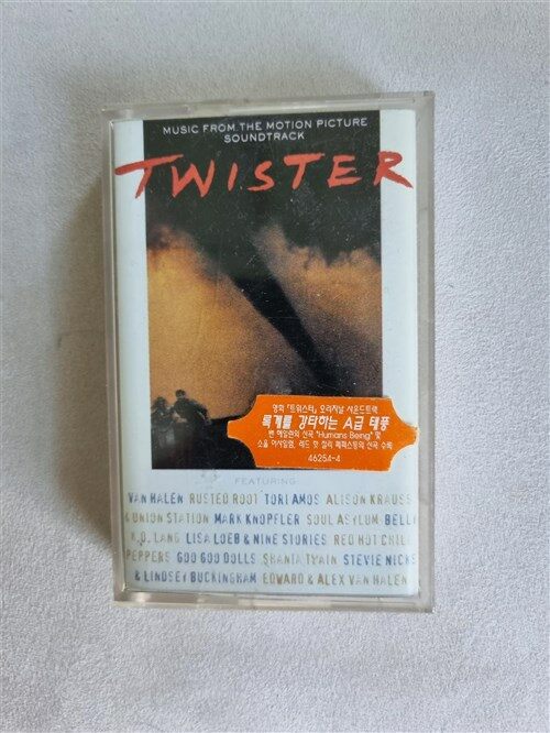 [중고] [TAPE][카세트 테이프] TWISTER O.S.T. 영화음악