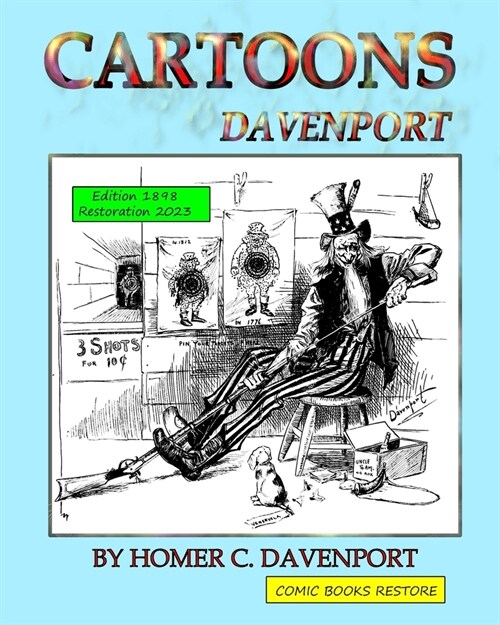 Cartoons Davenport: Edition 1898, Restoration 2023 (Paperback)