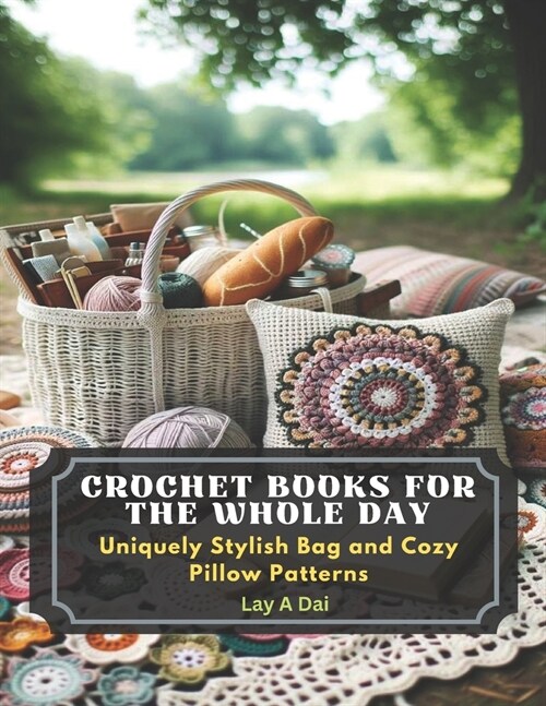 Crochet Books for The Whole Day: Uniquely Stylish Bag and Cozy Pillow Patterns (Paperback)